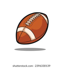 American Football Vector Isolated Design 