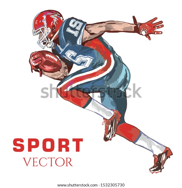 American Football vector.\
Sport Vector