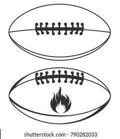 American Football Vector Stock