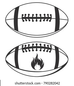 American Football Vector Stock