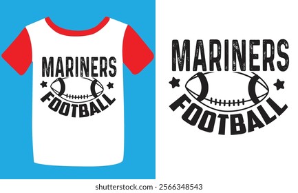 American football vector T shirt design. Inspirational and motivational quotes shirt design. Football t-shirt design ready for print, poster, mug, sticker
