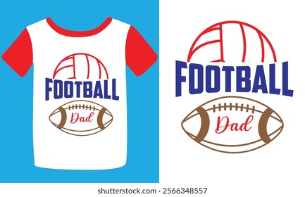 American football vector T shirt design. Inspirational and motivational quotes shirt design. Football t-shirt design ready for print, poster, mug, sticker