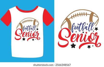 American football vector T shirt design. Inspirational and motivational quotes shirt design. Football t-shirt design ready for print, poster, mug, sticker