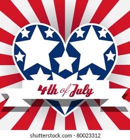 American Fourth of July background