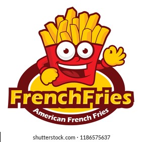 American French Fries Cartoon