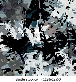 american graffiti style illustration psychedelic abstract quality pattern