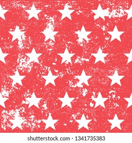 American grunge backgroud vector pattern