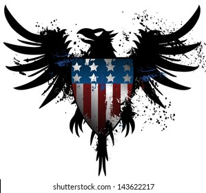 American grunge eagle