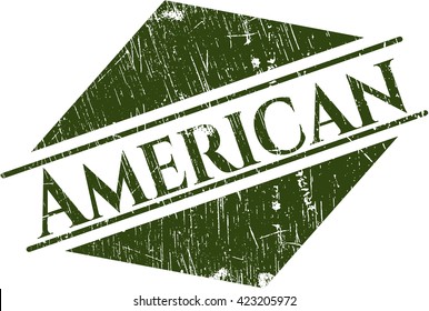 American grunge seal