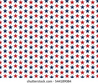 American grunge star pattern background