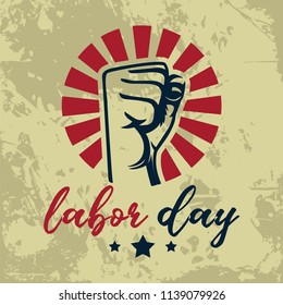 American Happy Labor Day Celebration Background