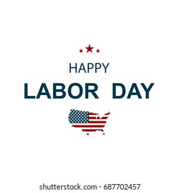 American Happy Labor Day, Poster or Banner Happy Labor Day