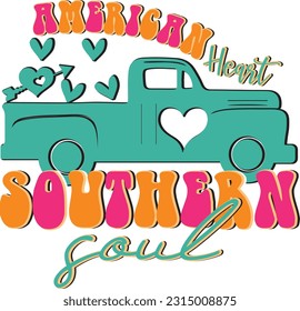 American Heart Southern Soul  ; Best Quality Design