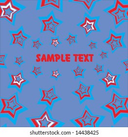 American holiday.  Bright background.
