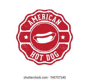 american hot dog food menu sign 