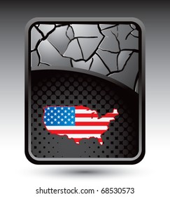 american icon gray cracked backdrop