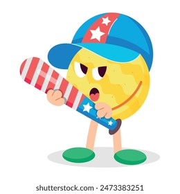 American Independence Celebration Flat Stickers 