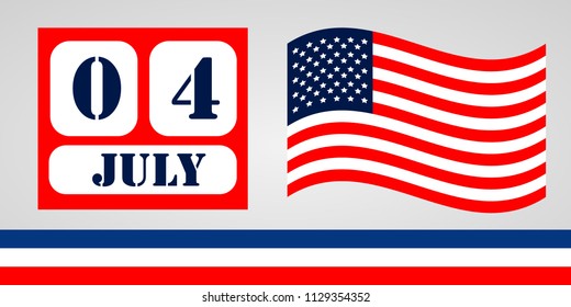 American Independence Day, 4th of July