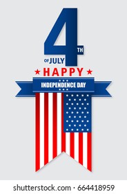 American Independence day backdrop