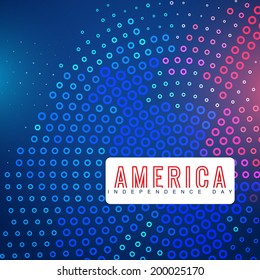 amerikanisches Tagesdesign für Unabhängigkeit