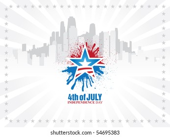 American Independence Day Design