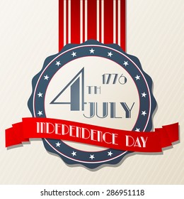 American Independence Day illustration