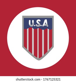 American Independence Day Illustration Art