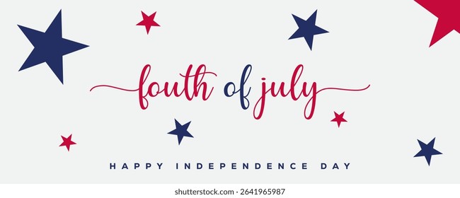 American Independence Day Social Media Post Template – Patriotic Graphic Design