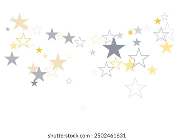 American Independence Day stars background.  Vector illustration, eps 10.