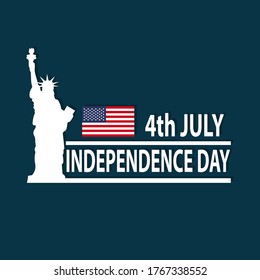 American independence day symbol vector illustration