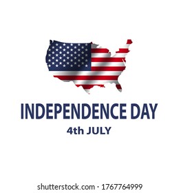 American independence day symbol vector illustration