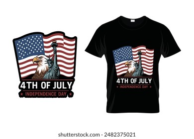 American Independence Day T-Shirt Design