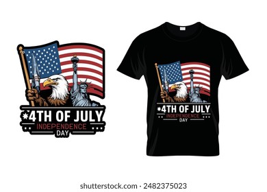 American Independence Day T-Shirt Design