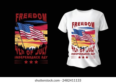 American Independence Day T-Shirt Design