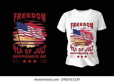 American Independence Day T-Shirt Design