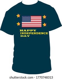 American Independence day tshirt vector