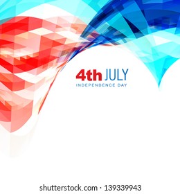 american independence day vector background
