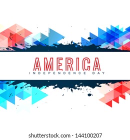arte de diseño vectorial del día de la independencia estadounidense