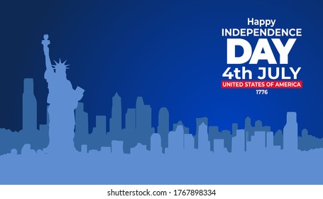 american independence day vector illustration