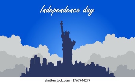american independence day vector illustration