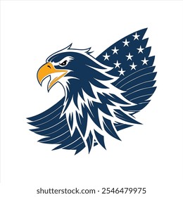 Ilustración vectorial del Día de la Independencia Estadounidense