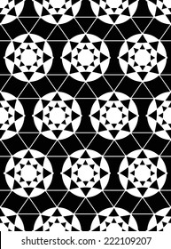 American indian ethnic geometric seamless pattern. 