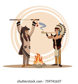 American indians cartoon