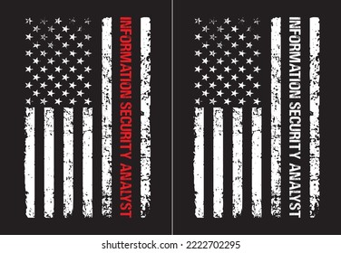 Diseño de Analista de Seguridad de la Información de Estados Unidos