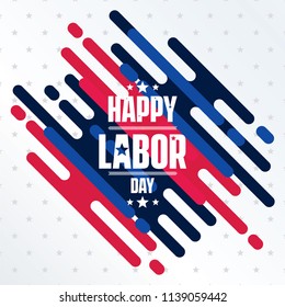 American Labor Day Celebration Background