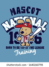 AMERICAN LEAGUE BALL MASCOT TIME PLAYER BASEBALL