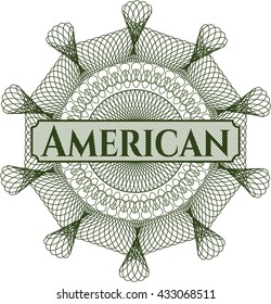 American linear rosette