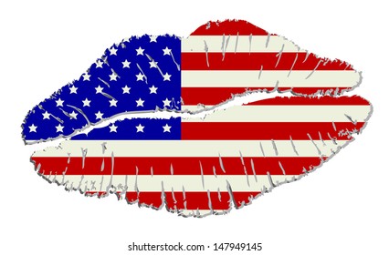 American lips