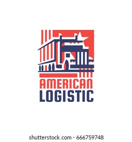 American Logistic Company Logotype.