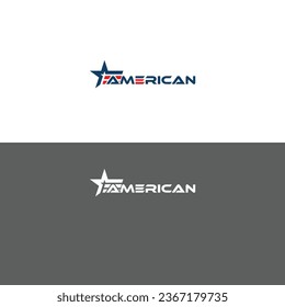 American Logo Design. US Logo Design. Star Logo Design. Engle Logo.